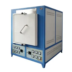 High temp vacuum atmospheric sintering furnace with silicon carbon heating element