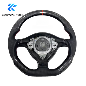 Volant en fibre de carbone Volkswagen vw Bora <span class=keywords><strong>Golf</strong></span> 4 Intérieur <span class=keywords><strong>Mk4</strong></span> <span class=keywords><strong>R32</strong></span> gti  jetta Gli 1999 2000 2001 2002 2003 2004 2005 2006 - Product Image 2