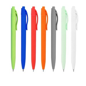 Stylo bille promotionnel en plastique 0,5 mm à bouton-poussoir personnalisable avec impression de logo pour usage bureautique et professionnel - Product Image 5