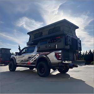 Camper de camionnette moderne pliable et léger sur mesure en aluminium avec lits superposés pour pick-up - Product Image 2