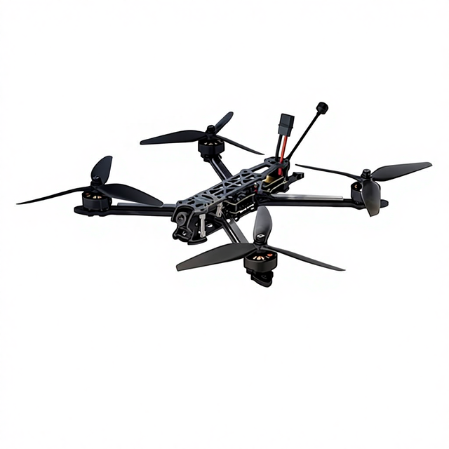 Bonanza 10 Inch FPV Racing Drone Kit Carbon Fiber Frame OEM Brand Remote Control 4K Brushless Motor 20km Range