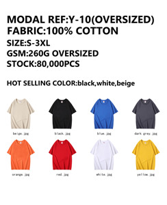 เสื้อยืดคอกลมผ้าฝ้าย 100% น้ำหนัก 260 กรัม พิมพ์ลายโลโก้ตามสั่ง แฟชั่นปี 2025 เสื้อยืดลำลองถักแบบเรียบ สำหรับผู้ชาย - Product Image 2