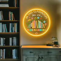 Enseigne au néon personnalisée avec lumière LED pour la publicité en classe et en entreprise pour les hôpitaux