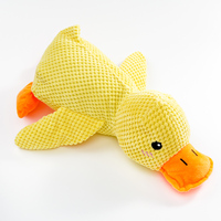 Peluche en peluche de canard blanc doux et moelleux