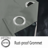 Rideaux occultants de style européen moderne de luxe, 100% polyester, isolés pour salon, hôtel et bureau (toutes saisons)