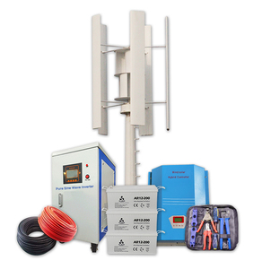 Aerogenerador Vertical Doméstico de Baja Velocidad con Certificación CE, Precio Económico, Unidad Completa de 5kw ARH-5KW - Product Image 2