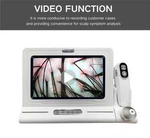 Portable HD Hair and Scalp <b>Microscope</b> Magnifier | Double Lens Skin Diagnosis System with Video Function and USB Storage - Product Image 4