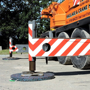 Heavy-Duty cẩu Đen miếng đệm <span class=keywords><strong>OUTRIGGER</strong></span> được sử dụng cho cần cẩu nặng làm HDPE Vật liệu uhmwpe cắt khuôn chế biến bao gồm - Product Image 3