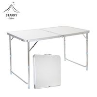 Table pliante en bois de hêtre, portable, avec LOGO personnalisé, pour le camping, la valise, le pique-nique, rouleau d'œufs, 120cm, vente en gros, usine