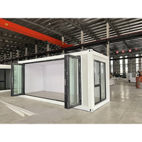 Maisons préfabriquées modernes certifiées CE, conteneurs de 20 pieds, maison mobile, assemblage rapide, porte coulissante, bureau, hôtel, hôpital