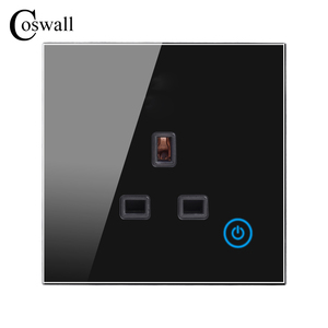 แผงกระจกคริสตัลช่องเสียบผนัง WIFI สำหรับบ้านอัจฉริยะสวิตช์แบบสัมผัสชนิด C - Product Image 6