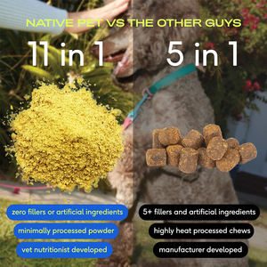 โพลีกอน ผงวิตามินรวมออร์แกนิค 11-in-1 สำหรับสุนัข พร้อมคอลลาเจน กลูโคซามีน และโปรไบโอติกส์ - เสริมภูมิคุ้มกันและดูดซึมเร็ว - Product Image 2