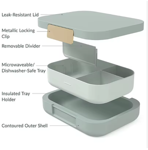Boîte à lunch DZ Bento pour enfants 1200 ml, boîte à lunch Bento pour enfants, boîtes à lunch pour tout-petits avec couverts pour la rentrée scolaire - Product Image 3