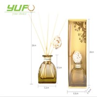 Diffuseur à domicile Customs Commercial Glass Bottle Aroma Scent air Freshener