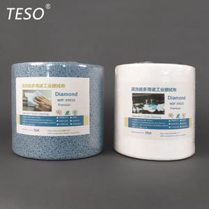 91040 lingettes bleues robustes absorbant l'huile chiffons de nettoyage en PP non tissés pour usage industriel - Product Image 4