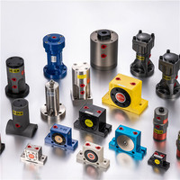 Vibradores Neumáticos de Turbina Pequeña Serie GT/K GT20 GT30 GT10 con Amplitud Ajustable y Alta Potencia en Acero Inoxidable GT25