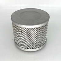 Filtre hydraulique SS acier inoxydable pompe à eau filtre écran filtre à Air séparateur d'huile remplacer pour pièces de machines d'ingénierie