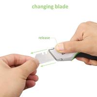Couteau utilitaire personnalisable en acier SK4 ASSIST 47-T1 avec lame coulissante et manche en alliage d'aluminium, idéal pour le bricolage (OEM)