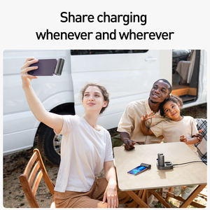Kit de charge de <span class=keywords><strong>voyage</strong></span> pour groupe de 4, batteries externes portables 16000mAh avec sac, charge de plusieurs téléphones pour le camping, les voyages <span class=keywords><strong>en</strong></span> <span class=keywords><strong>famille</strong></span> - Product Image 2