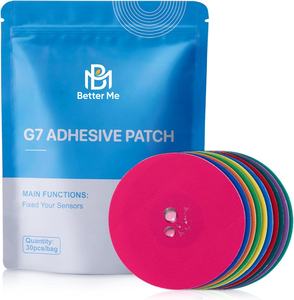 Échantillons gratuits, adhésif puissant, respirant, élastique, protection contre le diabète, <span class=keywords><strong>patch</strong></span> rond pour capteur CGM, couverture pour capteur CGM pour <span class=keywords><strong>Libre</strong></span> 23 G7 - Product Image 1