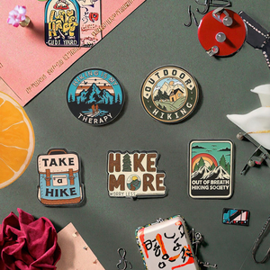 Pins en émail personnalisés avec motifs de dessins animés 'It Is <span class=keywords><strong>OK</strong></span> <span class=keywords><strong>Not</strong></span> <span class=keywords><strong>Be</strong></span> Okay', inspirants et positifs, pour le Nouvel An Chinois et la Fête des Pères, badges et broches de revers - Product Image 3