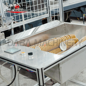 Machine de fabrication de bols et gobelets en papier entièrement automatique Machine externe de fabrication de gobelets en papier ondulé creux en pâte - Product Image 3