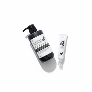 [SOY LAB] Ensemble de soins du cuir chevelu aux haricots noirs biologiques Shampooing & Ampoule gel pour cheveux colorés - Contrôle du sébum Nettoyage en profondeur Hydratant - Product Image 2