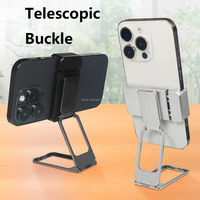 Support de téléphone portable de bureau pliable, réglable, rotatif à 360°, en alliage de zinc, étanche et portable