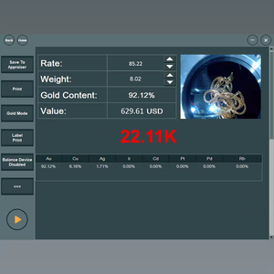 เครื่องวัดสเปกโตรมิเตอร์รังสีเอกซ์แบบฟลูออเรสเซนซ์ รุ่น BN-8200 ราคาประหยัด สำหรับทดสอบทอง - Product Image 6