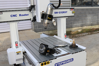 Machine de fraisage CNC à 5 axes pour le bois, la mousse, la sculpture et la gravure, avec broche rotative robuste 1212 9015