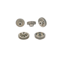 SURPASS HOBBY 5 pièces 48DP pignon en aluminium 33-37T pour 1/10 RC voiture 3.175mm arbre moteur Tamiya XV02 rc pièces accessoires