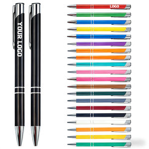 Pulpen logam Logo kustom ukir Laser untuk promosi iklan hadiah edukasi & selamat datang - Product Image 1