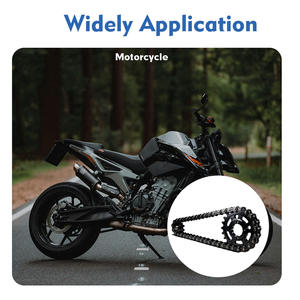 Durable Motorcycle <strong>Chain</strong>&amp;Sprocket Kit 420/428/520/525/530 Heavy Duty Drive <strong>Chain</strong> Set For Honda/Suzuki/Kawasaki/Yamaha/CG125 - Product Image 6