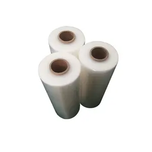 Factory Waterproof PE Roll Packing Clear Plastic Machine Stretch Film Wrapping For Logistic Packaging