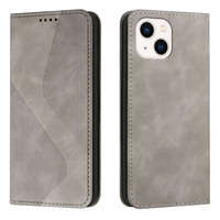 Étui portefeuille en PU à rayures S avec coque intérieure souple en TPU, 3 emplacements pour cartes, pochette à monnaie et support intégré, protection intégrale pour iPhone 17 Samsung S26 A57