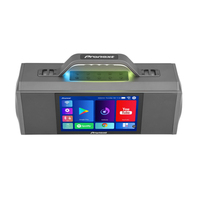 Machine de karaoké domestique Android 13 à 3 voies avec woofer de 4,5 pouces, modèle privé, et écran tactile HD de 9 pouces intégré pour l'affichage des paroles, pour enfants et adultes