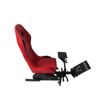 Nouveau jeu de conduite professionnel Sim Racing Rig Force Feedback support de volant chaise de jeu simulateur de course de voiture