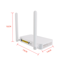 XP6485 4GE + 2.4g 4.5g çift frekans WiFi Fiber Remote 12V güç kaynağı RJ45 SC uzaktan FTTH Gpon EPON XPON ağları için 20Km