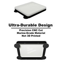 Kit de montage Starlink Mini ultra-résistant pour camping-cars, VR, UTV, camions, voitures – Fixation magnétique puissante pour toit rigide – Couverture complète