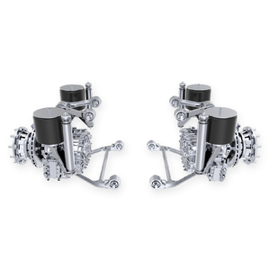 Motor de CA de flujo axial Brogen OEM de 100 kW 160 kW para eje de rueda de vehículos eléctricos, 6m 8m 10m 12m, para uso en autobuses y camiones, PMSM - Product Image 3