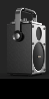 Altavoz Portátil Malata M+9255 para Karaoke con Pantalla LCD de 1.54 Pulgadas, Dos Micrófonos Inalámbricos y 5 Horas de Reproducción para Móviles