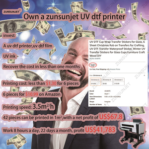 Imprimante numérique UV DTF, nouvelle technologie d'impression <span class=keywords><strong>2022</strong></span>, format A2, rouleau à rouleau, <span class=keywords><strong>film</strong></span> UV DTF, imprimante ab avec rouleau - Product Image 4