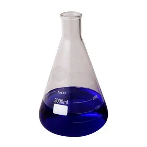 Trustlab üçgen su şişesi şişesi laboratuvar 250 ml 1000 ml kimya boro3.3 cam erlen erlenmeyer şişesi sınıf A