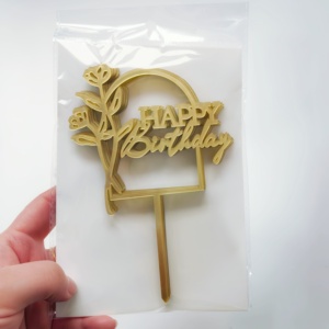 Decoración para <span class=keywords><strong>Pastel</strong></span> <span class=keywords><strong>de</strong></span> <span class=keywords><strong>Cumpleaños</strong></span> Personalizada al por Mayor, Paquete <span class=keywords><strong>de</strong></span> 10 Adornos Acrílicos para Cupcakes, Artículos para Fiestas <span class=keywords><strong>de</strong></span> <span class=keywords><strong>Cumpleaños</strong></span> - Product Image 3