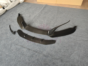 Para más de <span class=keywords><strong>14</strong></span> años <span class=keywords><strong>I8</strong></span> fibra de carbono estilo EB Borde de parachoques delantero Kit de carrocería de 3 piezas faldones laterales difusor trasero alerón trasero - Product Image 4