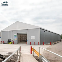 Bâche PVC ignifuge et imperméable durable pour entrepôt industriel, avec structure en aluminium, pour usage industriel général