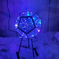 Veilleuse de Noël pour chambre à coucher, éclairage créatif Art Déco, décoration intérieure, cadeaux créatifs, lampe de table, ambiance, veilleuses LED 3D