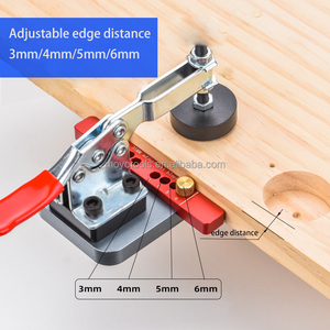Dapat disesuaikan 35mm 26mm engsel tersembunyi Bor Jig panduan lubang engsel pemandu bor alat tukang kayu pembuka Locator pintu kabinet - Product Image 4