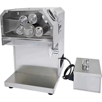 Powerfriend 5 Rollen RVS Motor Automatische Commerciële Fruit Suikerriet Persmachine Hoge Opbrengst Sapcentrifuge 0.75kw 220v/110v