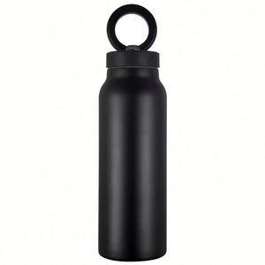 Thermos en acier inoxydable à double paroi de 24 oz, écologique, sans BPA, avec couvercle magnétique et support pour téléphone, très vendu - Product Image 1